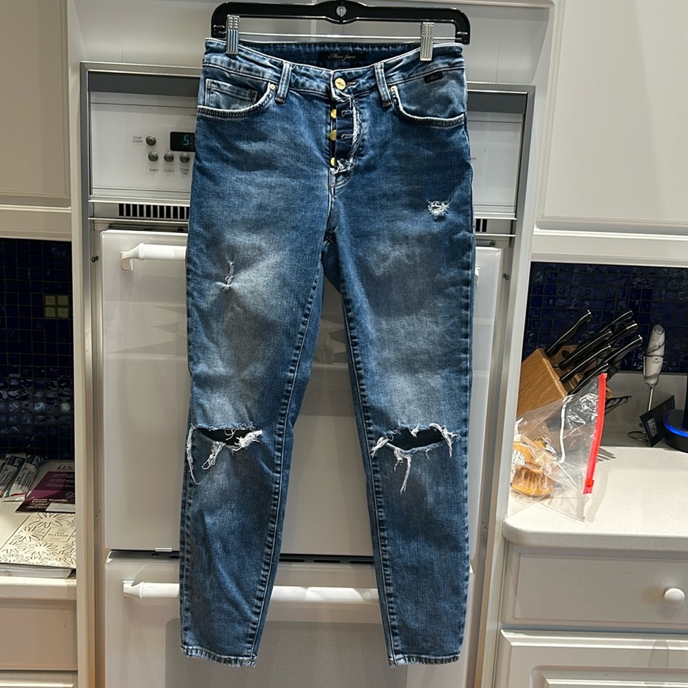 Mavi Tess high rise skinny jeans.